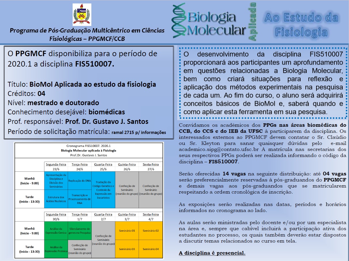 Departamento De Ci Ncias Fisiol Gicas Cfs